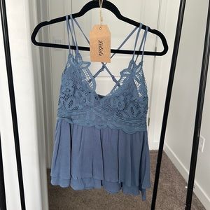 Dry goods floral lace tank
